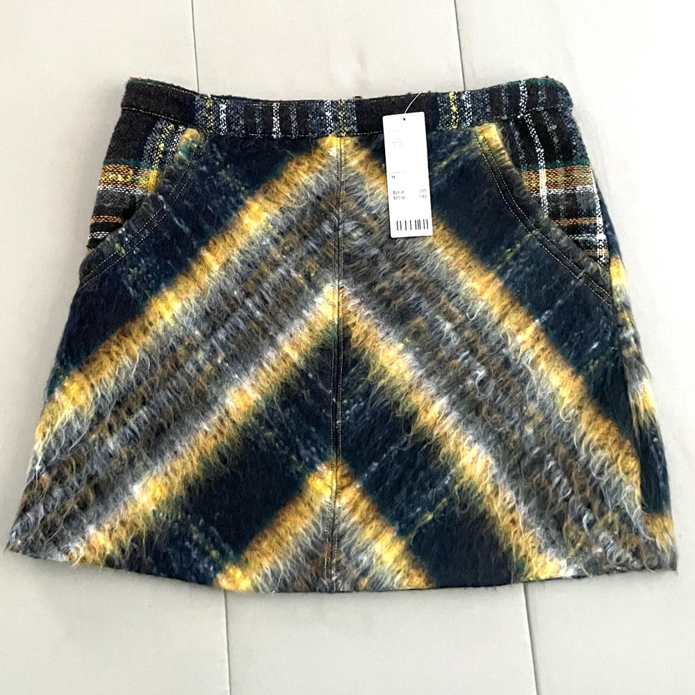 Urban Outfitters Wool Pelmet Mini Skirt